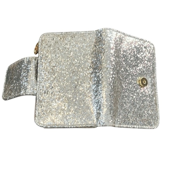 NWOT Adrienne Vittadino Gold Sparkle Wallet - Picture 4 of 5